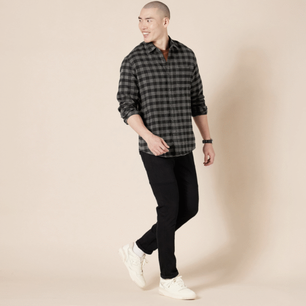 Amazon Essentials Men's Long-Sleeve Flannel Shirt - Discontinued Colors