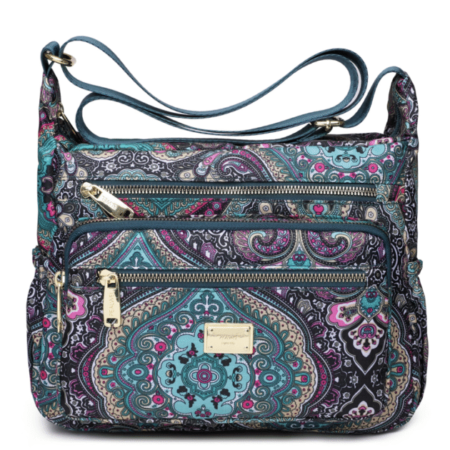 Pealwel Women Shoulder Handbag Roomy Multiple Pockets Bag Ladies Crossbody Purse Tote Top Handle Satchel